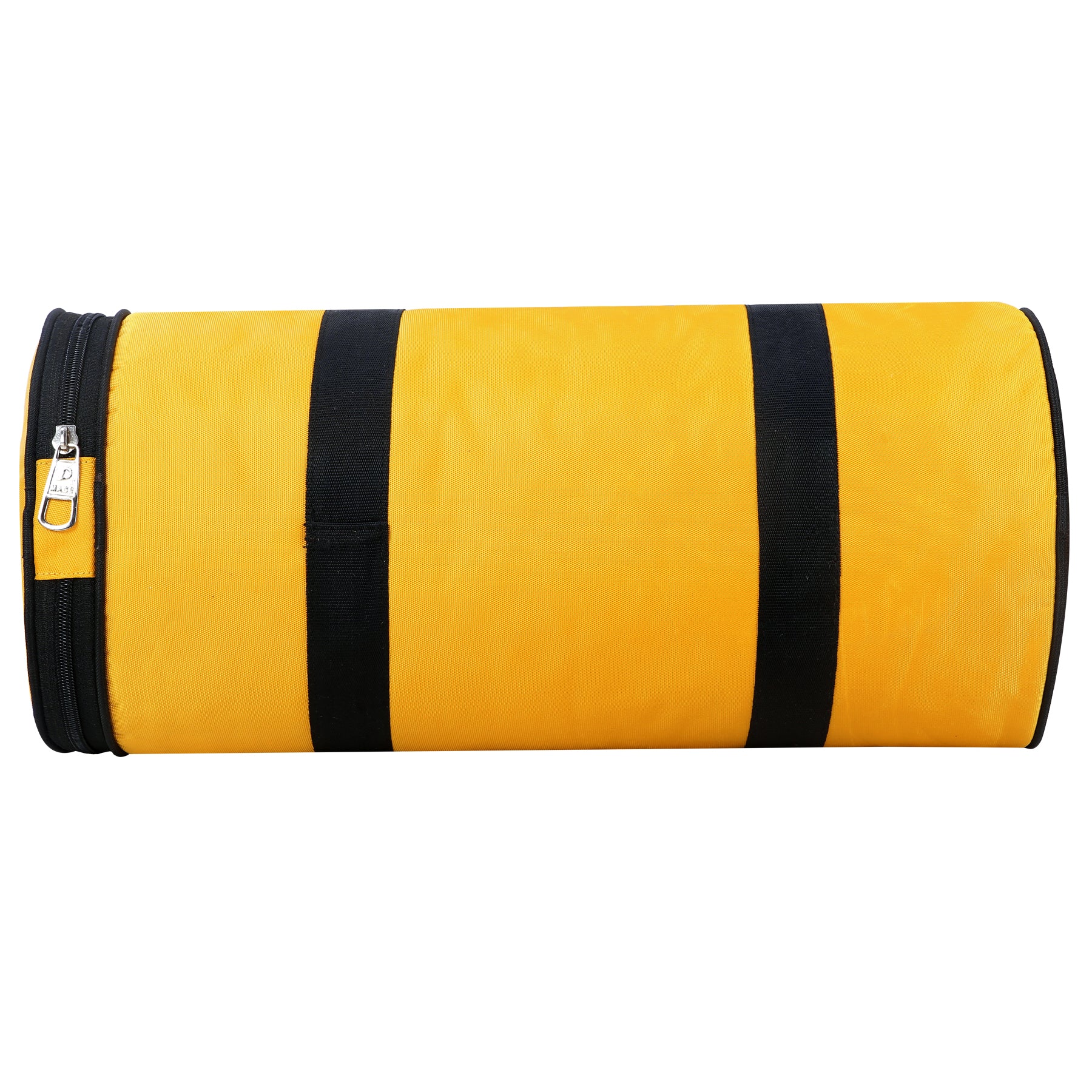 DMADE Yellow Gym Bag with Motivational Quotes & Separate Shoe Compartment