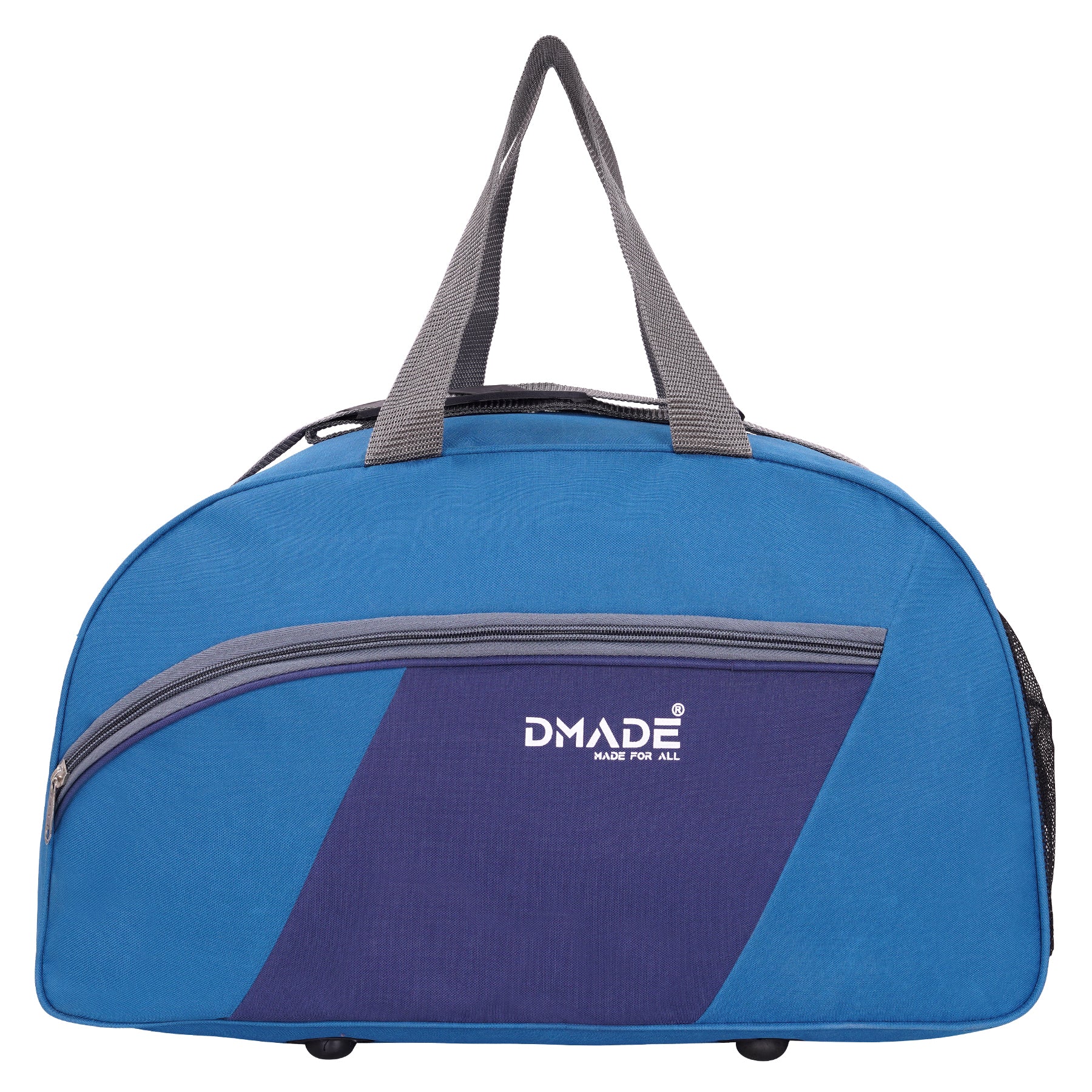 DMADE Stylish Sky Blue Travel Duffel Bag for Men & Women | Lightweight Gym, Weekend & Carry-On Bag