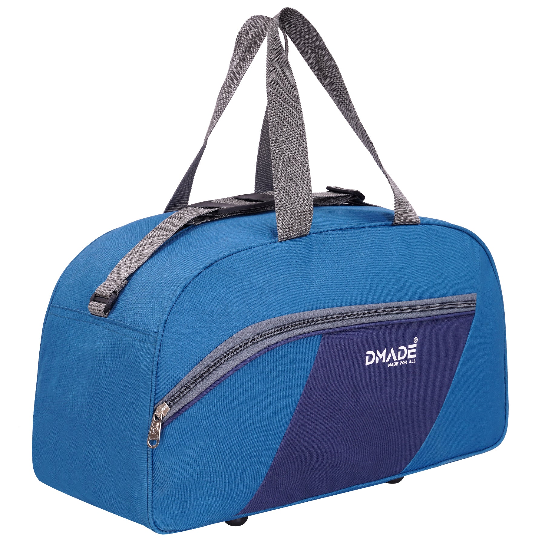 DMADE Stylish Sky Blue Travel Duffel Bag for Men & Women | Lightweight Gym, Weekend & Carry-On Bag