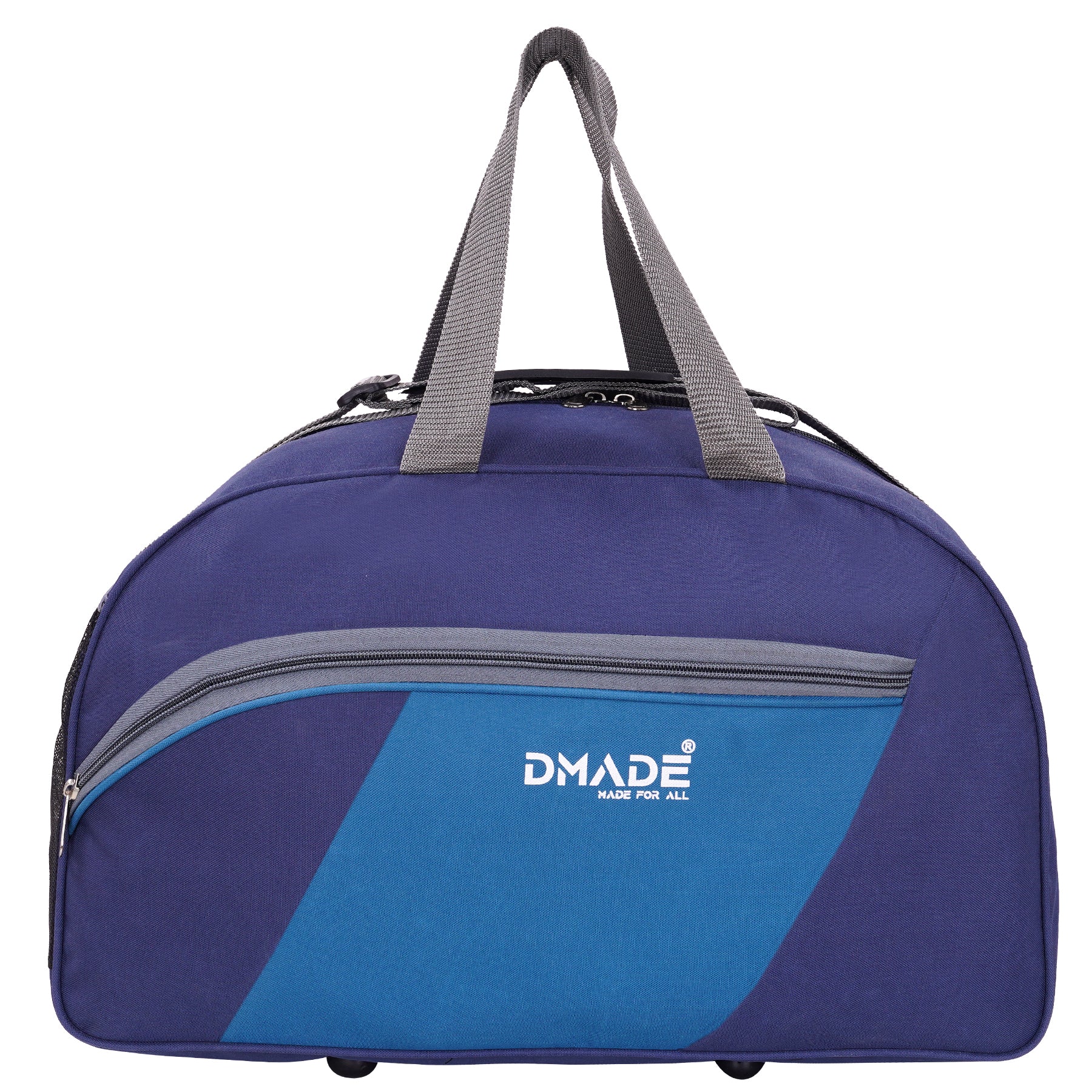 DMADE Stylish Navy Blue Travel Duffel Bag for Men & Women | Lightweight Gym, Weekend & Carry-On Bag