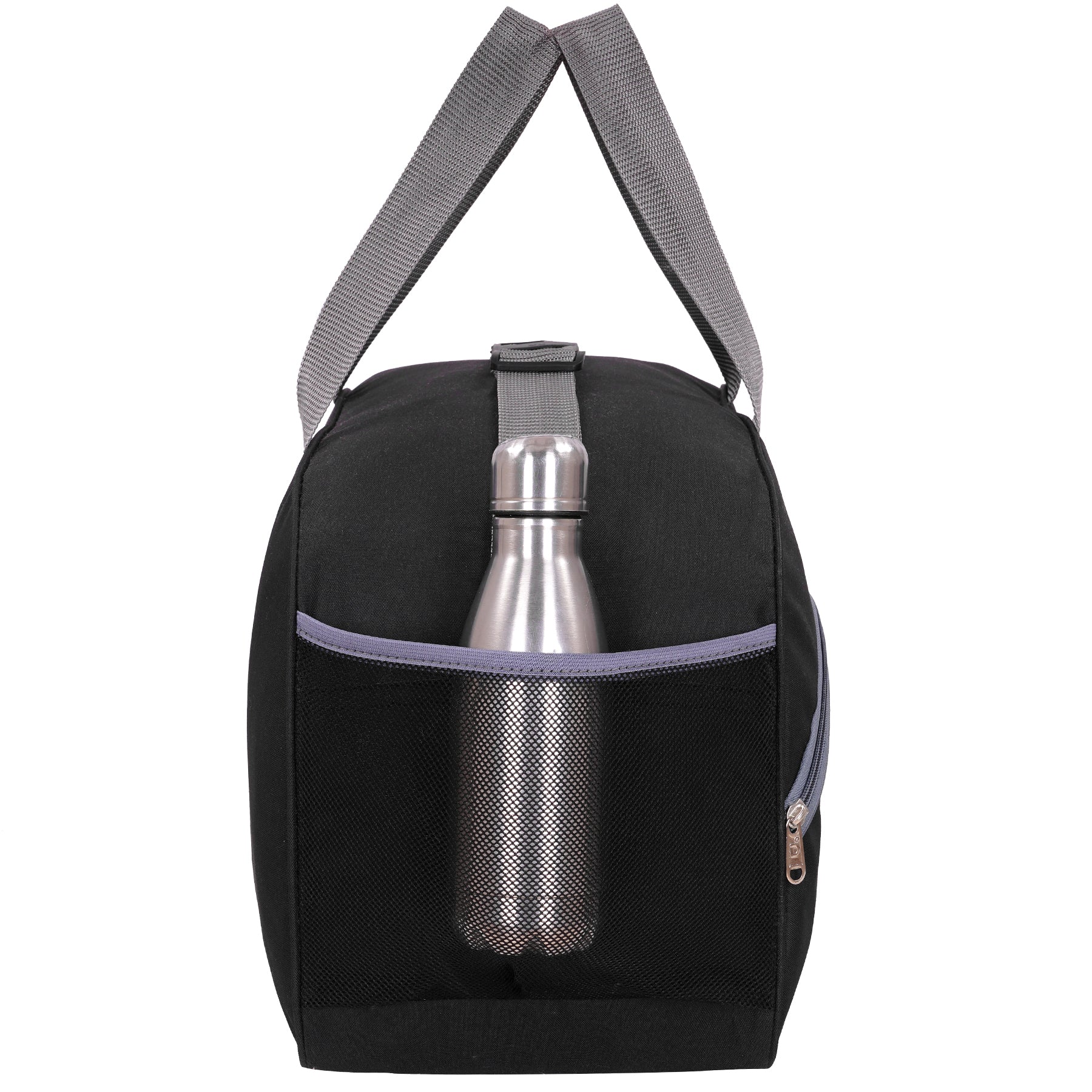 DMADE Stylish Black Travel Duffel Bag for Men & Women | Lightweight Gym, Weekend & Carry-On Bag