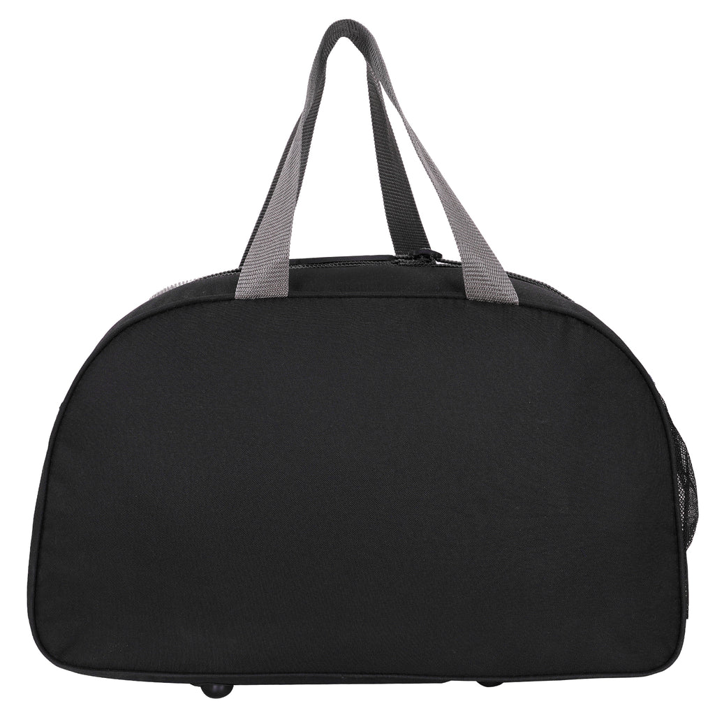 DMADE Stylish Black Travel Duffel Bag for Men & Women | Lightweight Gym, Weekend & Carry-On Bag