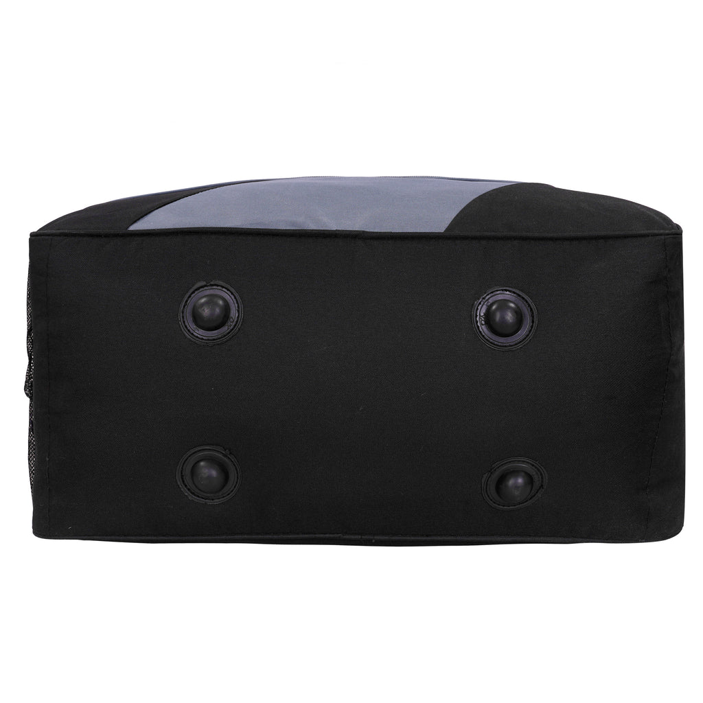 DMADE Stylish Black Travel Duffel Bag for Men & Women | Lightweight Gym, Weekend & Carry-On Bag