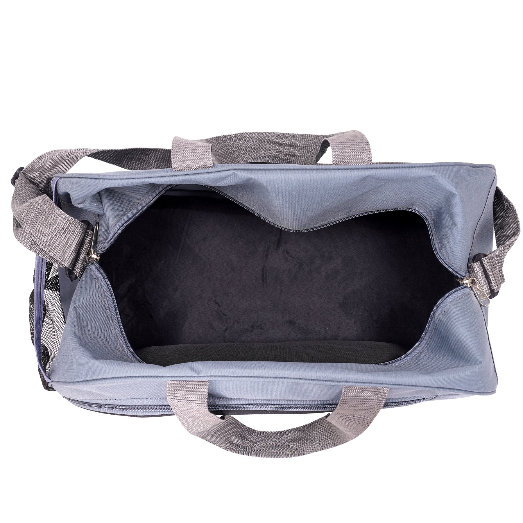 DMADE Stylish Grey Travel Duffel Bag for Men & Women | Lightweight Gym, Weekend & Carry-On Bag